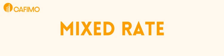 Mixed rate for mortgages in Portugal