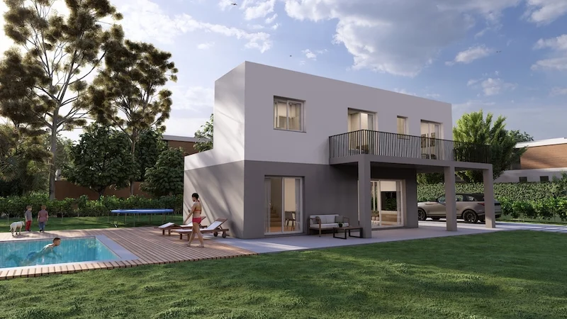 Prefabricated house Granada - Home Center
